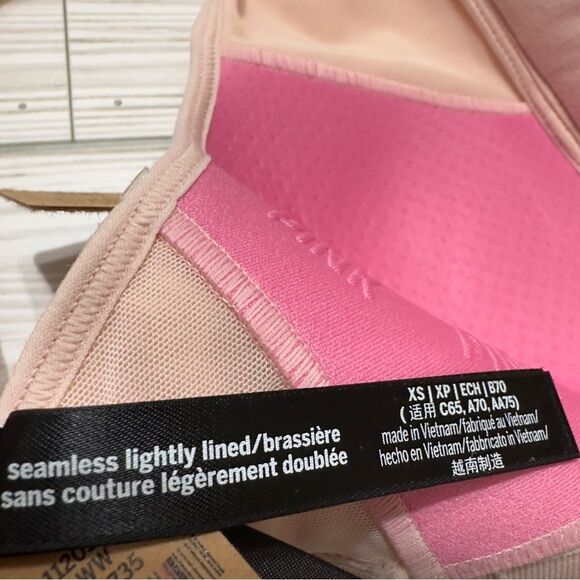 VICTORIA’S SECRET PINK ACTIVE HIGH IMPACT SEAMLESS LIGHTLY LINED SPORTS BRA XS - Picture 6 of 11